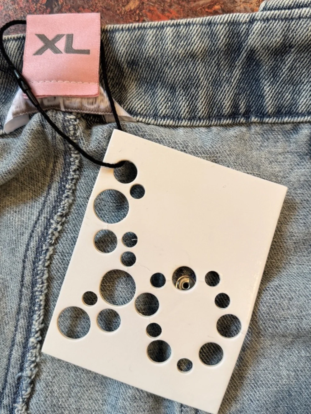 Badson Cherry Blossom Jeans  Unisex  Size XL - Picture 9 of 16